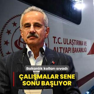 almalar sene sonu balyor: Bakanlk havaliman metrosu iin kollar svad