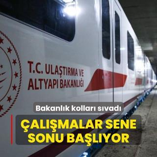 almalar sene sonu balyor: Bakanlk havaliman metrosu iin kollar svad