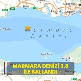 Marmara Denizi 3.8 ile salland