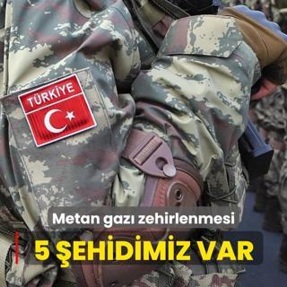 Maarada metan gaz zehirlenmesi: 5 ehidimiz var