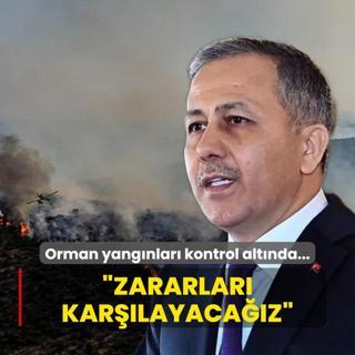 zmir'de orman yangnlar kontrol altnda