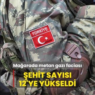 Maarada metan gaz facias: ehit says 12'ye ykseldi
