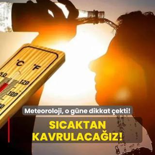 Meteoroloji, o gne dikkat ekti! Scaktan kavrulacaz!