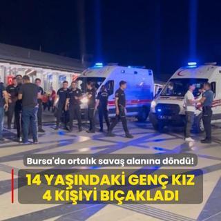 Ortalk sava alanna dnd! 14 yandaki gen kz 4 kiiyi baklad