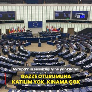Avrupa'nn sessizlii yine yankland: Gazze oturumuna katlm yok, knama ok