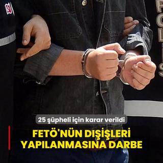 FET'nn Dileri yaplanmasna darbe! 25 pheli iin karar verildi