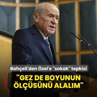Baheli'den zel'e sokak ars tepkisi: Gez de grelim boyunun lsn alalm