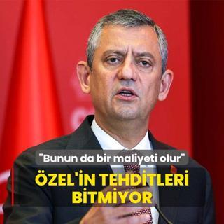 zel'in tehditleri bitmiyor... Bunun da bir maliyeti olur
