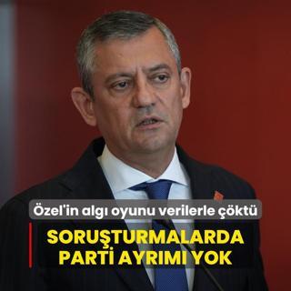 zgr zel'in alg oyunu verilerle kt... Soruturmalarda parti ayrm yok