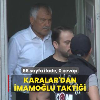 Zeydan Karalar'dan mamolu taktii... 56 sayfa ifade, 0 cevap