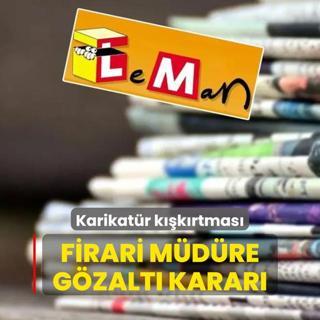 Karikatr kkrtmas... Leman'n firari mdrne gzalt karar
