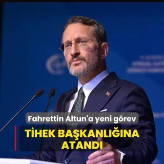 Fahrettin Altun'a yeni grev: THEK Bakanlna atand