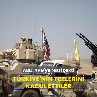 Trkiye'nin tezlerini kabul ettiler! ABD'den YPG'ye ar darbe