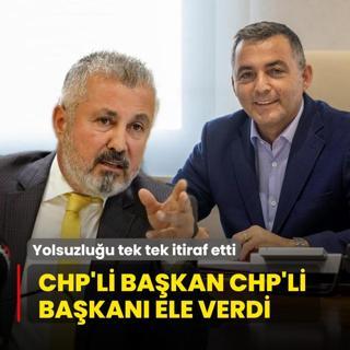 CHP'li bakan CHP'li bakan ele verdi! Yolsuzluu tek tek itiraf etti