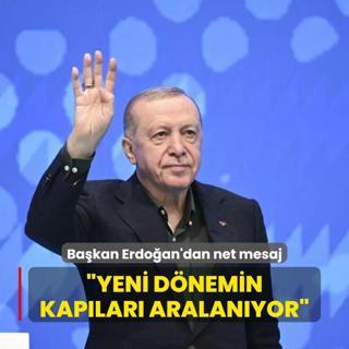 Bakan Erdoan'dan Terrsz Trkiye mesaj: Yeni dnemin kaplar aralanyor
