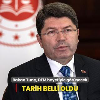 Bakan Tun DEM heyetiyle grecek: Tarih belli oldu