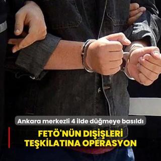 Ankara merkezli 4 ilde harekete geildi... FET'nn Dileri Bakanl yaplanmasna operasyon!