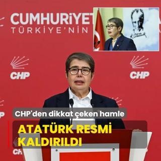 CHP'den dikkat eken hamle: Atatrk resmi kaldrld