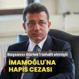 Basavc Grlek'i tehdit etmiti... Ekrem mamolu'na hapis cezas