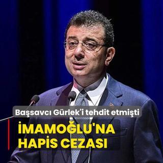 Basavc Grlek'i tehdit etmiti... Ekrem mamolu'na hapis cezas
