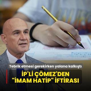 P'li mez'den imam hatip iftiras! Tebrik etmesi gerekirken yalana kalkt