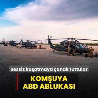 Komuya ABD ablukas! Sessiz kuatmaya anak tuttular