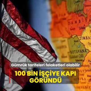 ABD'nin gmrk tarifeleri felaketleri olabilir: 100 bin iiye kap grnd