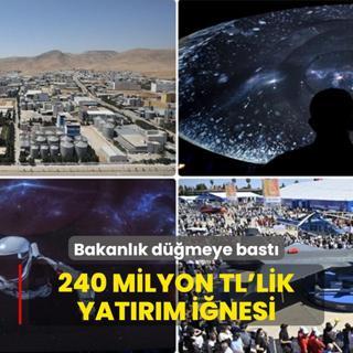 Bakanlk dmeye bast:  Topyekun Kalknma  iin 240 milyon TL'lik yatrm inesi
