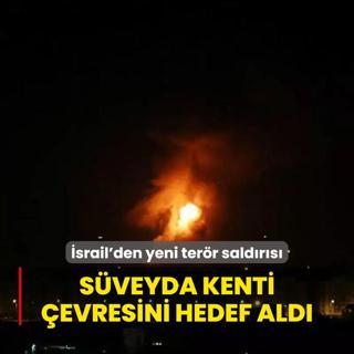 srail'den yeni terr saldrs: Sveyda kenti evresini hedef ald