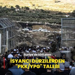 Suriye'de kirli plan! syanc Drzilerden PKK/YPG talebi
