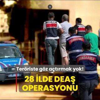 28 ilde DEA operasyonu: Terriste gz atrmak yok!