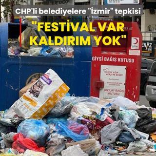 AK Parti'den zmir'deki CHP'li belediyelere tepki: Festival var, kaldrm yok