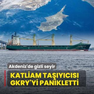 Akdeniz'de gizli seyir! Katliam taycs GKRY'yi panikletti