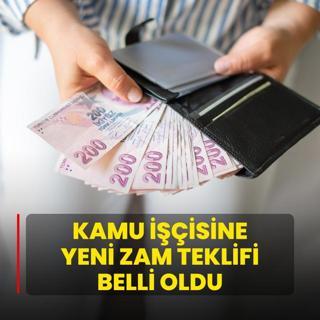 Kamu iisine yeni zam teklifi belli oldu