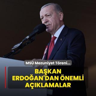 MS Kurmay Subaylar Mezuniyet Treni... Bakan Erdoan'dan nemli aklamalar