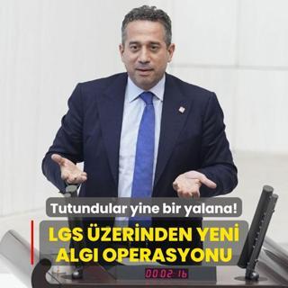 Tutundular yine bir yalana! CHP'nin LGS zerinden yeni alg operasyonu
