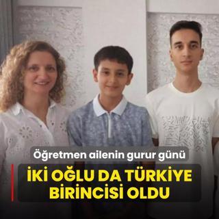 retmen ailenin gurur gn! ki olu da Trkiye birincisi oldu