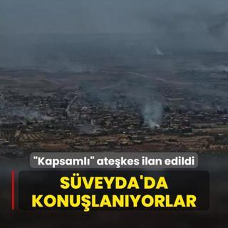 Sveyda'da konulanmaya baladlar! Derhal ve kapsaml atekes ilan edildi