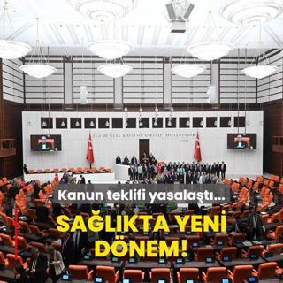 Salkta yeni dnem: Kanun teklifi yasalat