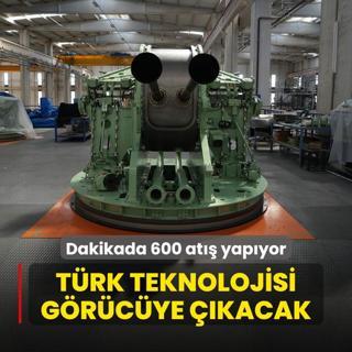Dakikada 600 at yapyor! Yzde 100 yerli Trk teknolojisi grcye kacak
