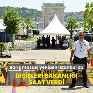 Bar masas yeniden stanbul'da: Dileri Bakanl saat verdi