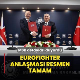 Eurofighter anlamas resmen tamam! MSB detaylar duyurdu