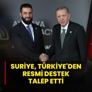 Suriye, Trkiye'den resmi destek talep etti