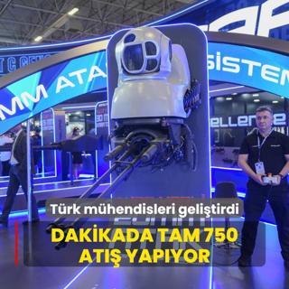 Trk mhendisleri gelitirdi: Dakikada tam 750 at yapyor