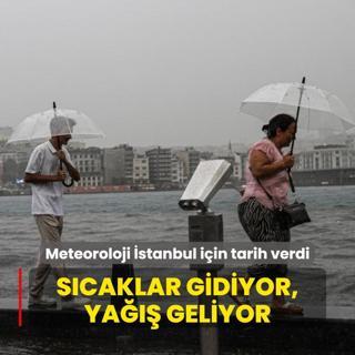 Meteoroloji stanbul iin tarih verdi: Kavurucu scaklar gidiyor, ya geliyor