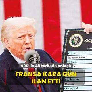 ABD ile AB tarifede anlat Fransa kara gn ilan etti