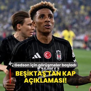Beikta'tan KAP aklamas! Gedson iin grmeler balad
