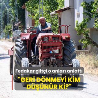 Fedakar ifti o anlar anlatt: Geri dnmeyi kim dnr ki?