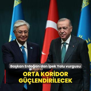 Bakan Erdoan'dan pek Yolu vurgusu... Orta Koridor glendirilecek
