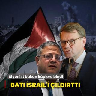Bat srail'i ldrtt! Siyonist bakan kplere bindi